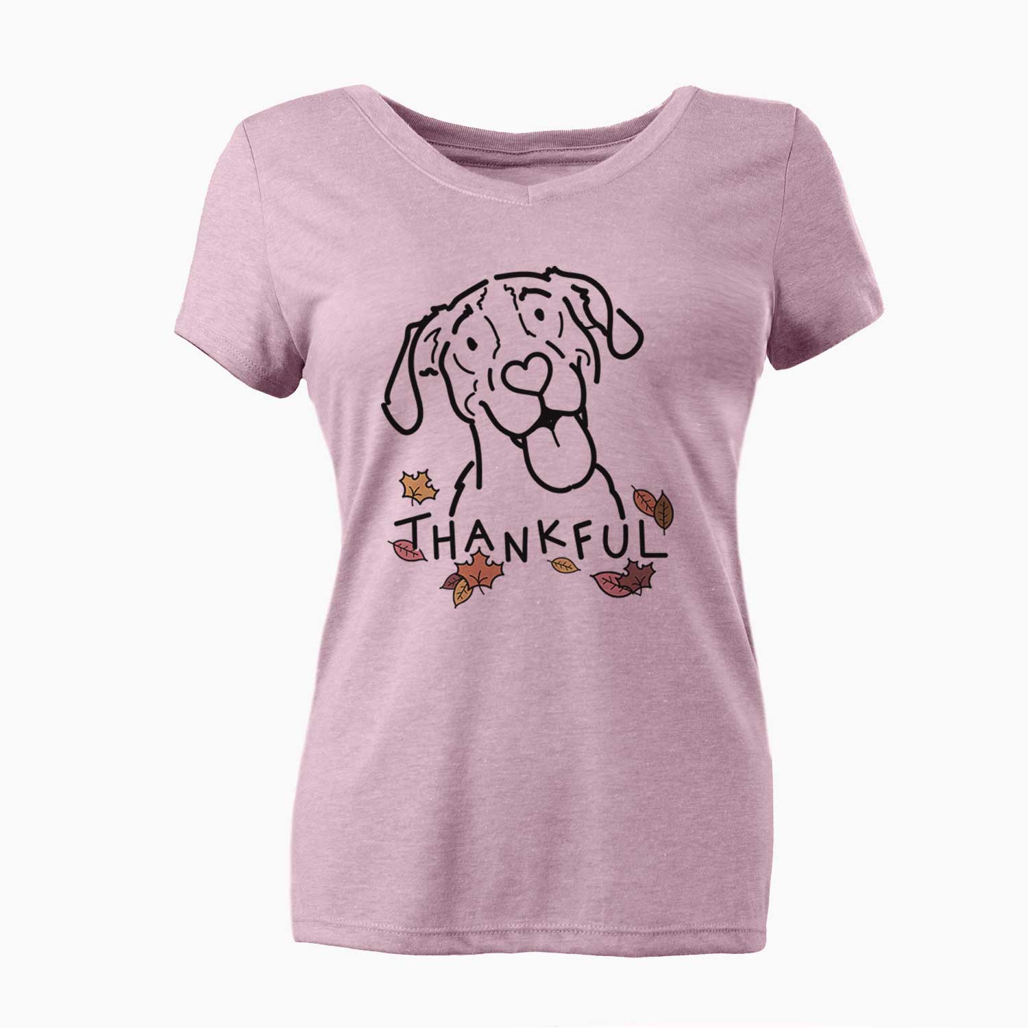 Thankful Treeing Walker Coonhound - Kimble - Women's V-neck Shirt