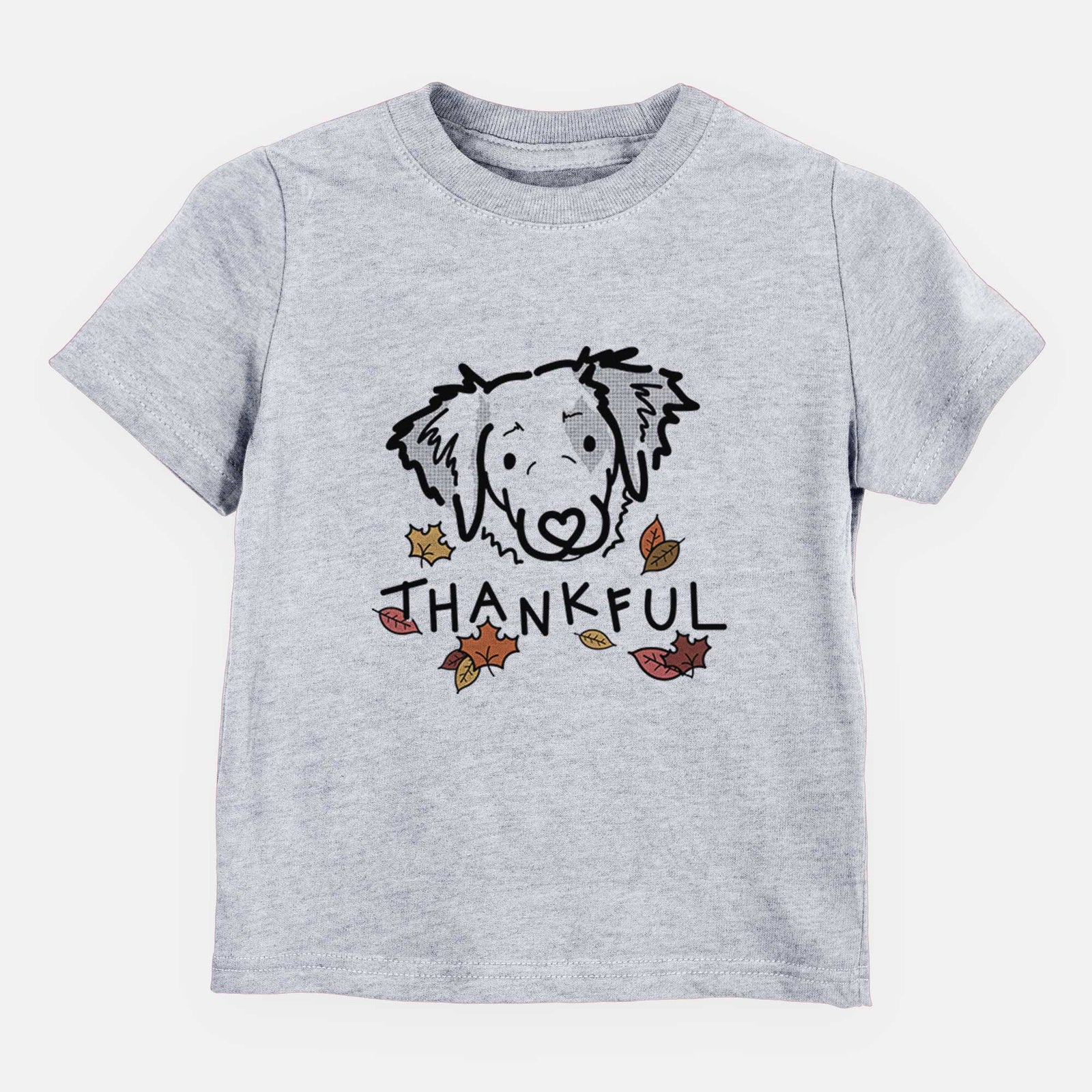 Thankful Brittany Spaniel - Kiva - Kids/Youth/Toddler Shirt