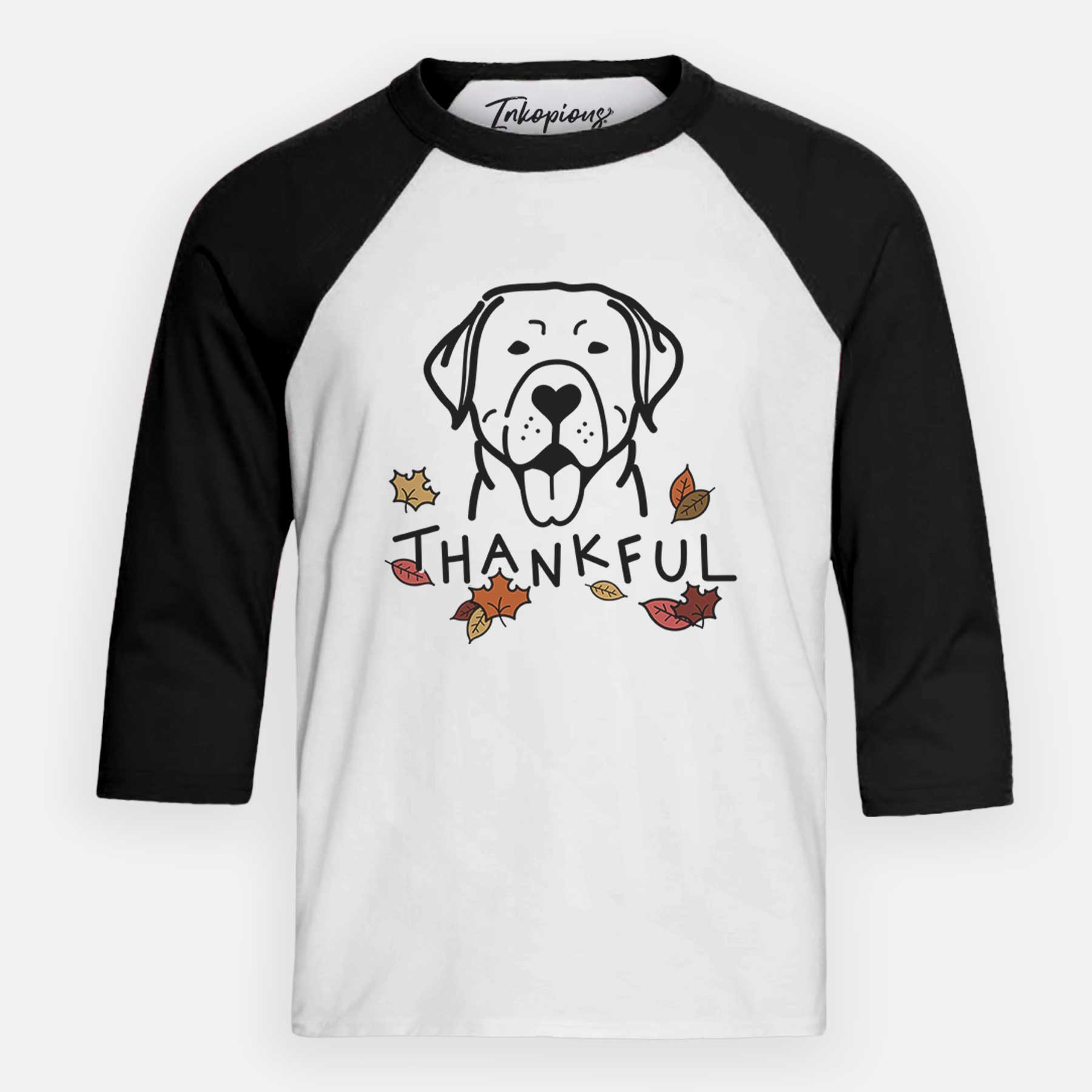 Thankful Labrador Retriever - Youth 3/4 Long Sleeve