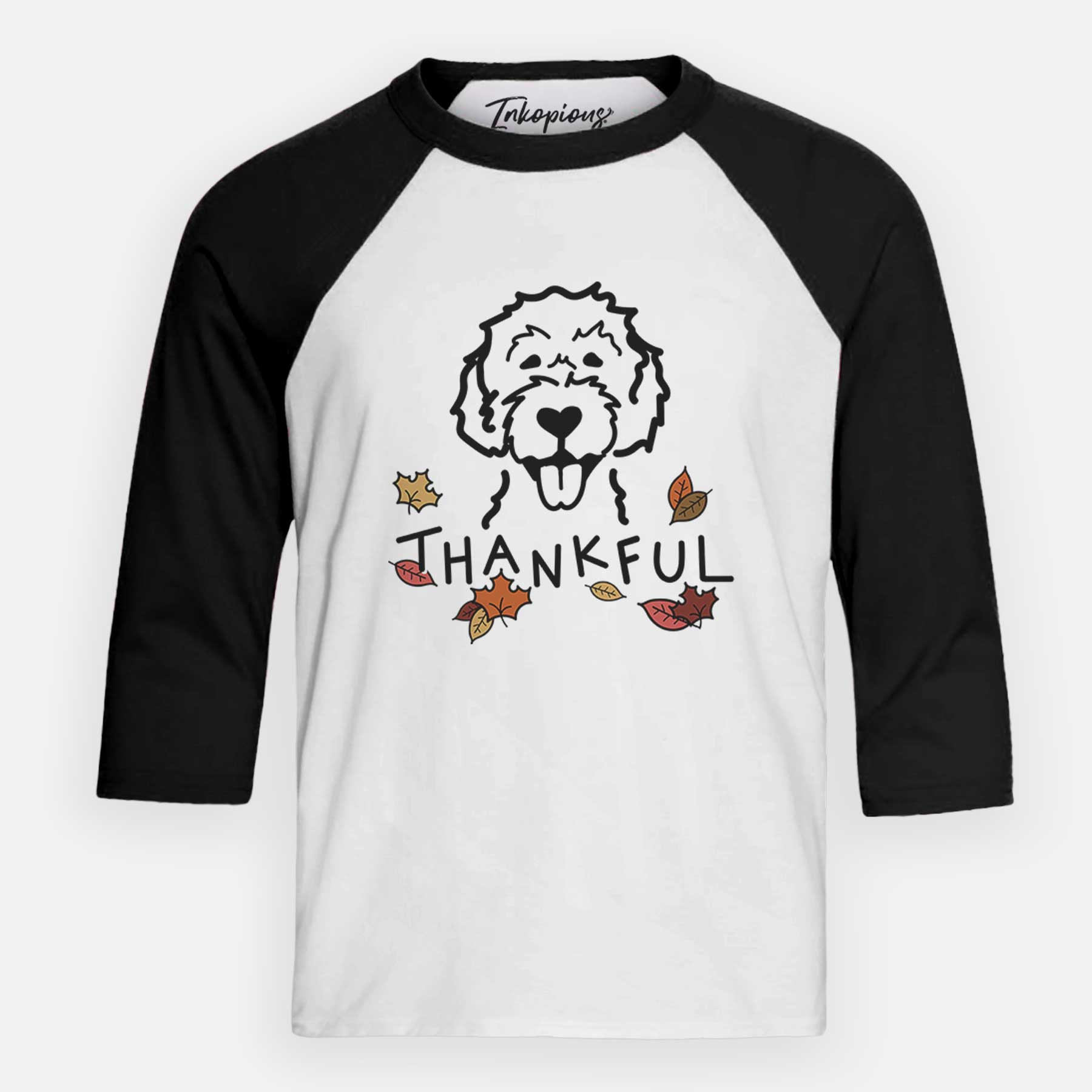 Thankful Labradoodle - Youth 3/4 Long Sleeve