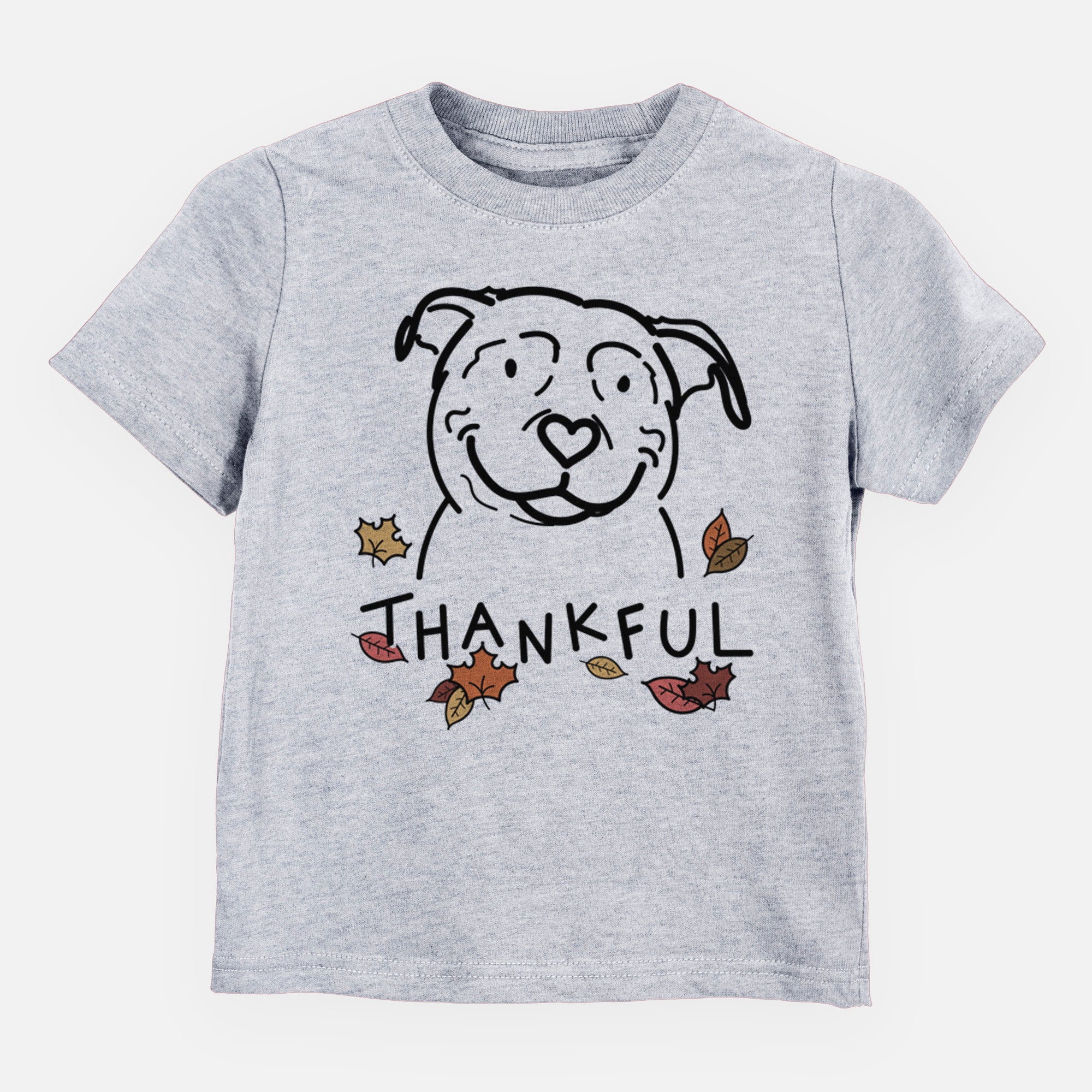 Thankful American Pitbull Terrier - Lady - Kids/Youth/Toddler Shirt