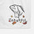 Thankful Iguana - Louie - Decorative Hand Towel