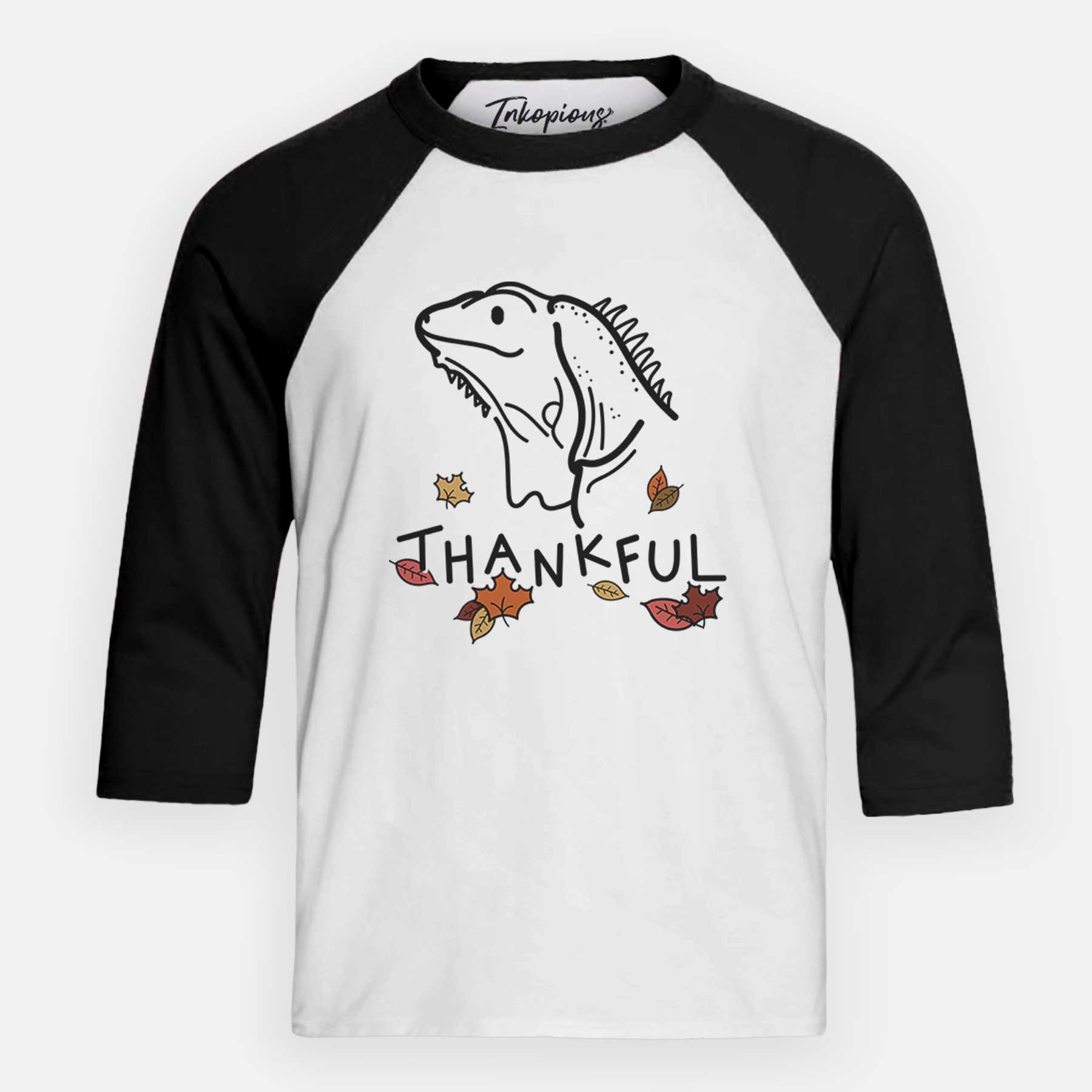 Thankful Iguana - Louie - Youth 3/4 Long Sleeve