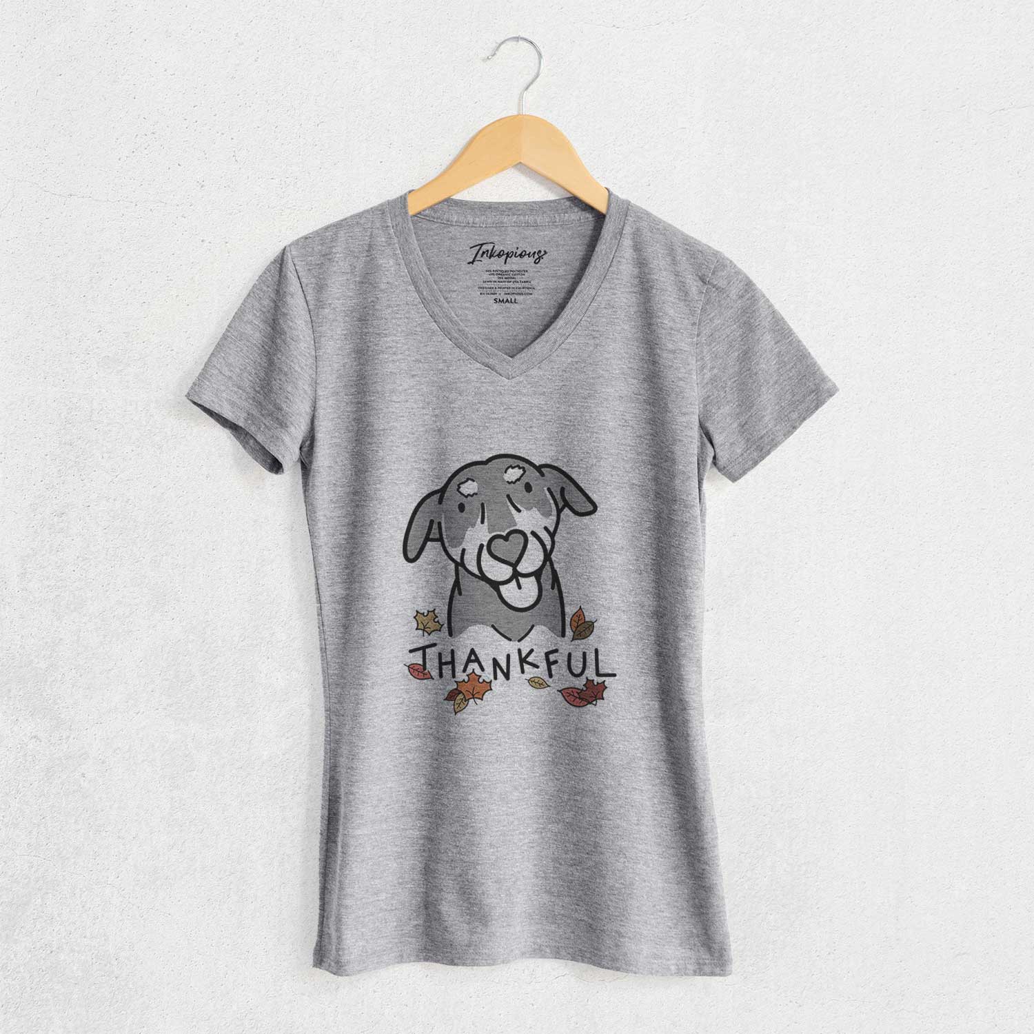 Thankful Mixed Breed - Lousia - Women's V-neck Shirt