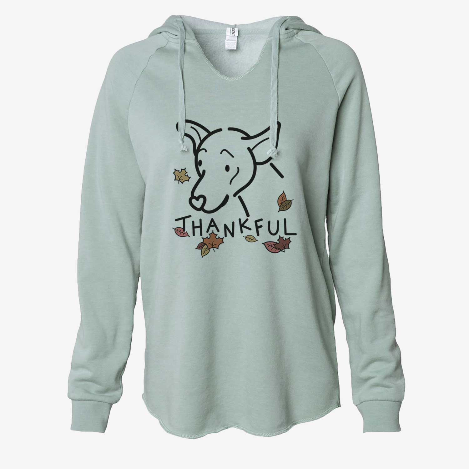 Thankful Mixed Breed - Lucky - Cali Wave Hooded Sweatshirt