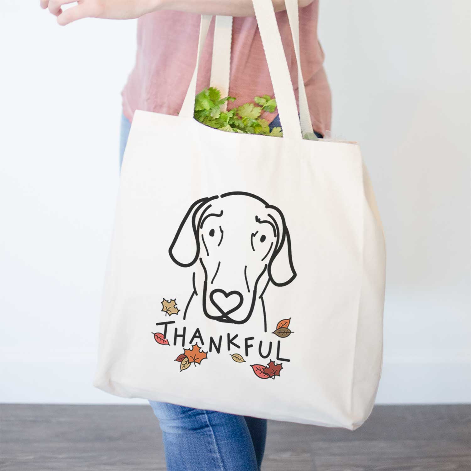 Thankful Great Dane - Lucy - Tote Bag