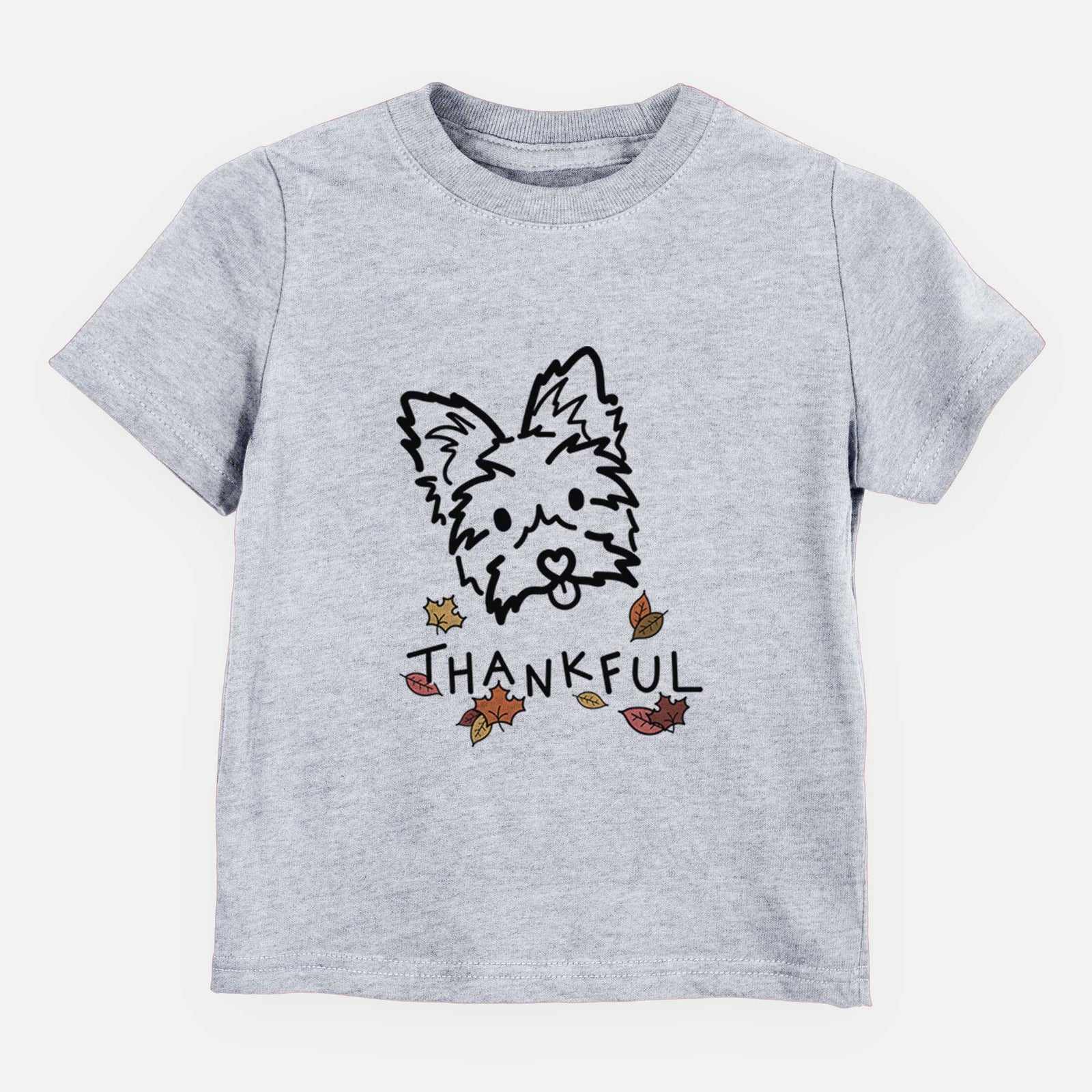 Thankful Yorkshire Terrier - Luna - Kids/Youth/Toddler Shirt