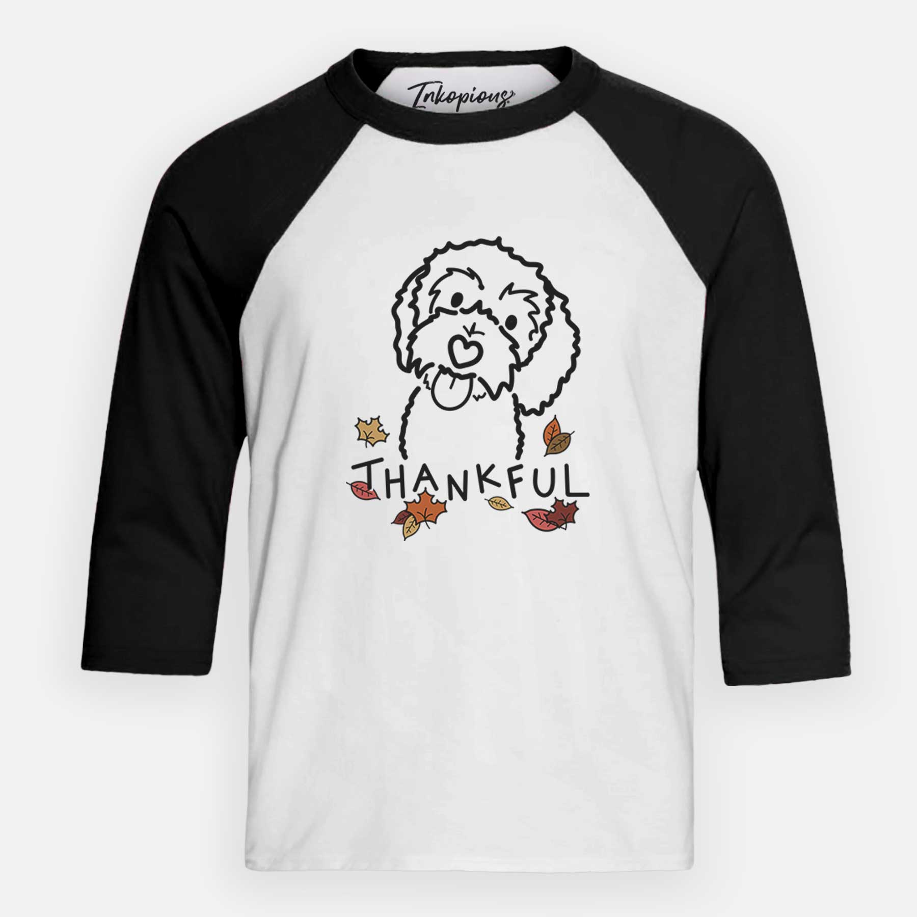 Thankful Bernedoodle - Mabel - Youth 3/4 Long Sleeve