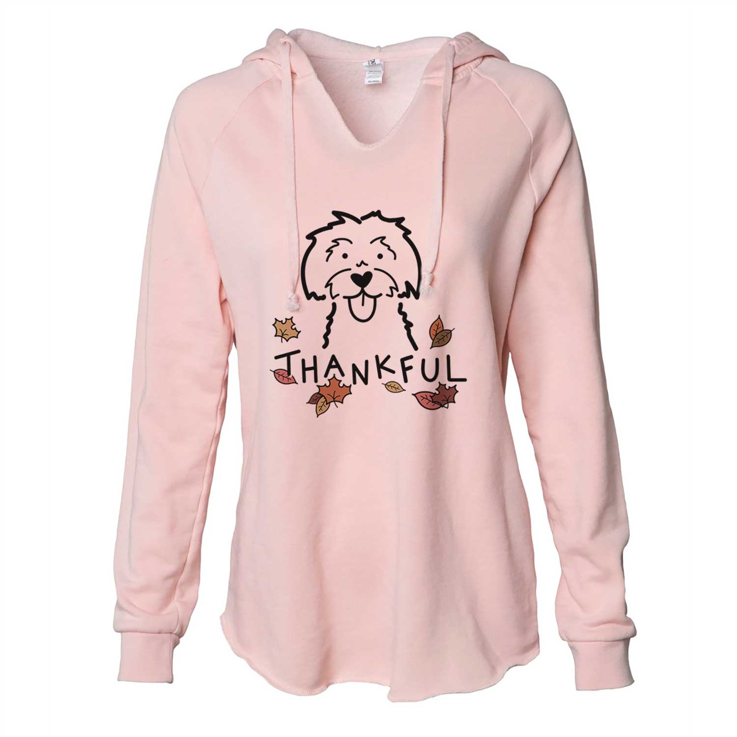 Thankful Maltese - Cali Wave Hooded Sweatshirt