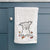 Thankful Border Collie Mix - Millie - Decorative Hand Towel