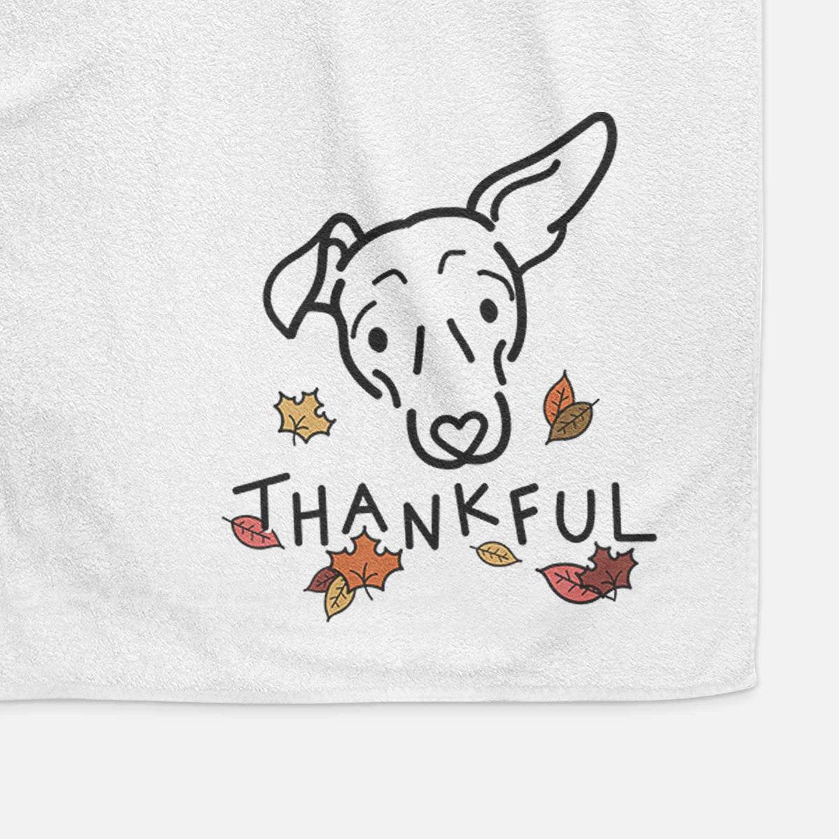 Thankful Mixed Breed - Millie - Decorative Hand Towel