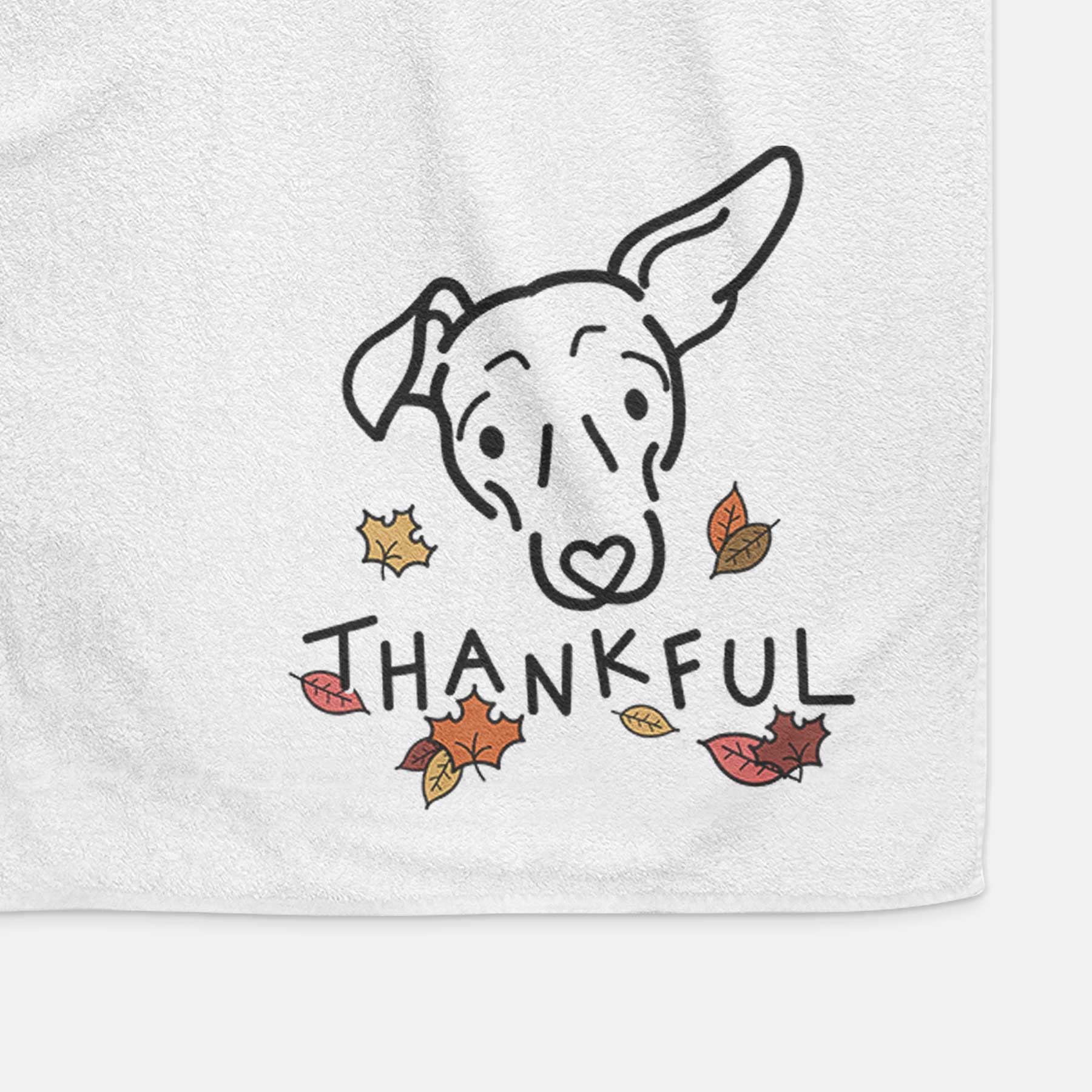 Thankful Mixed Breed - Millie - Decorative Hand Towel