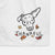 Thankful Mixed Breed - Millie - Decorative Hand Towel