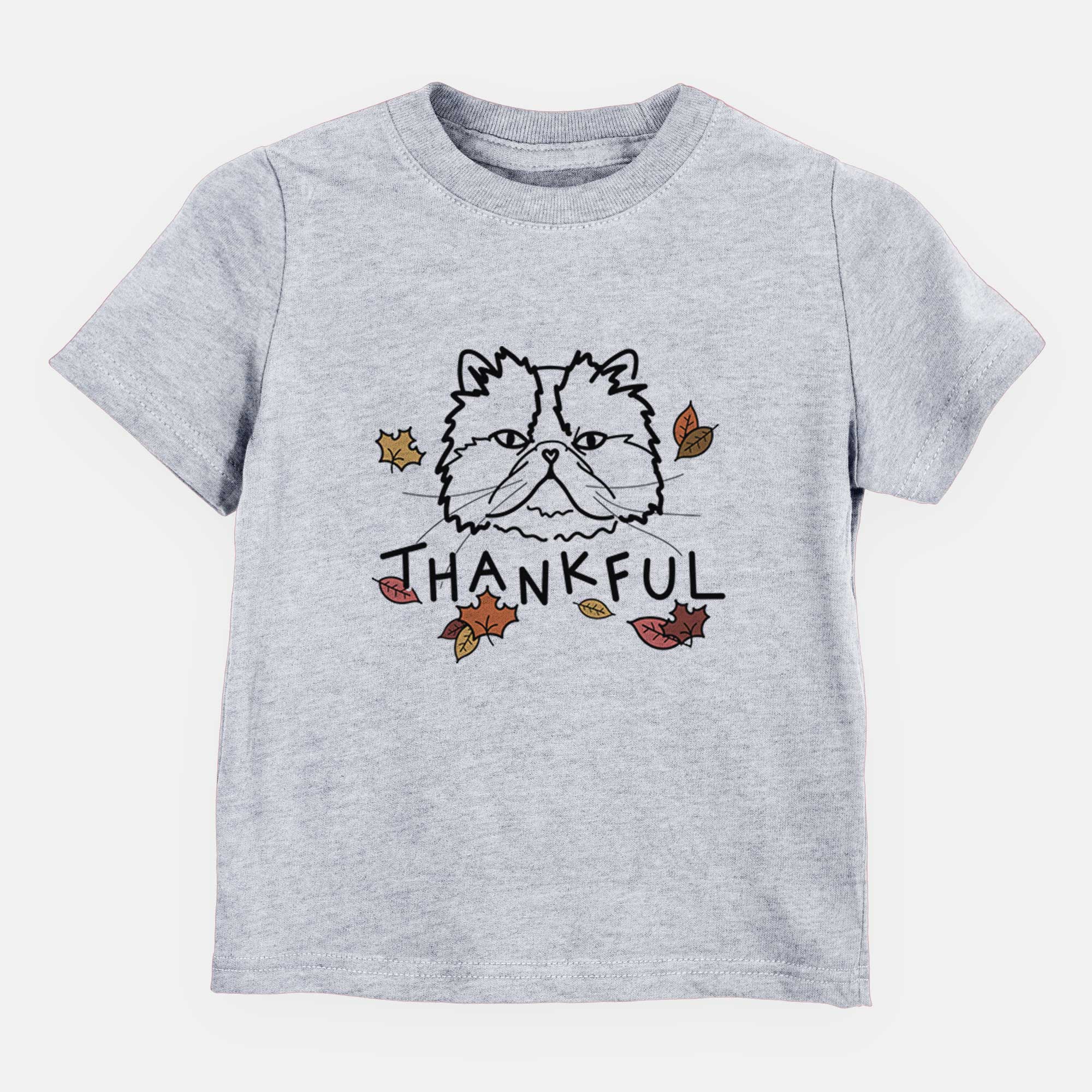 Thankful Persian Cat - Mila - Kids/Youth/Toddler Shirt