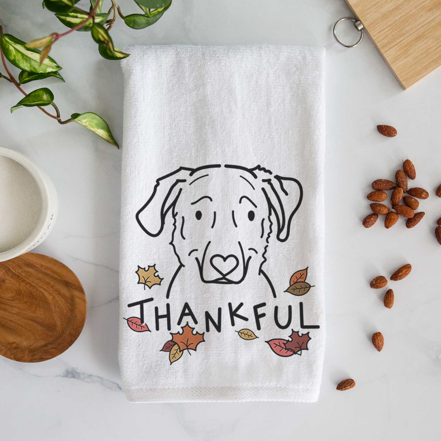 Thankful Golden Retriever Mix - Mitzi - Decorative Hand Towel