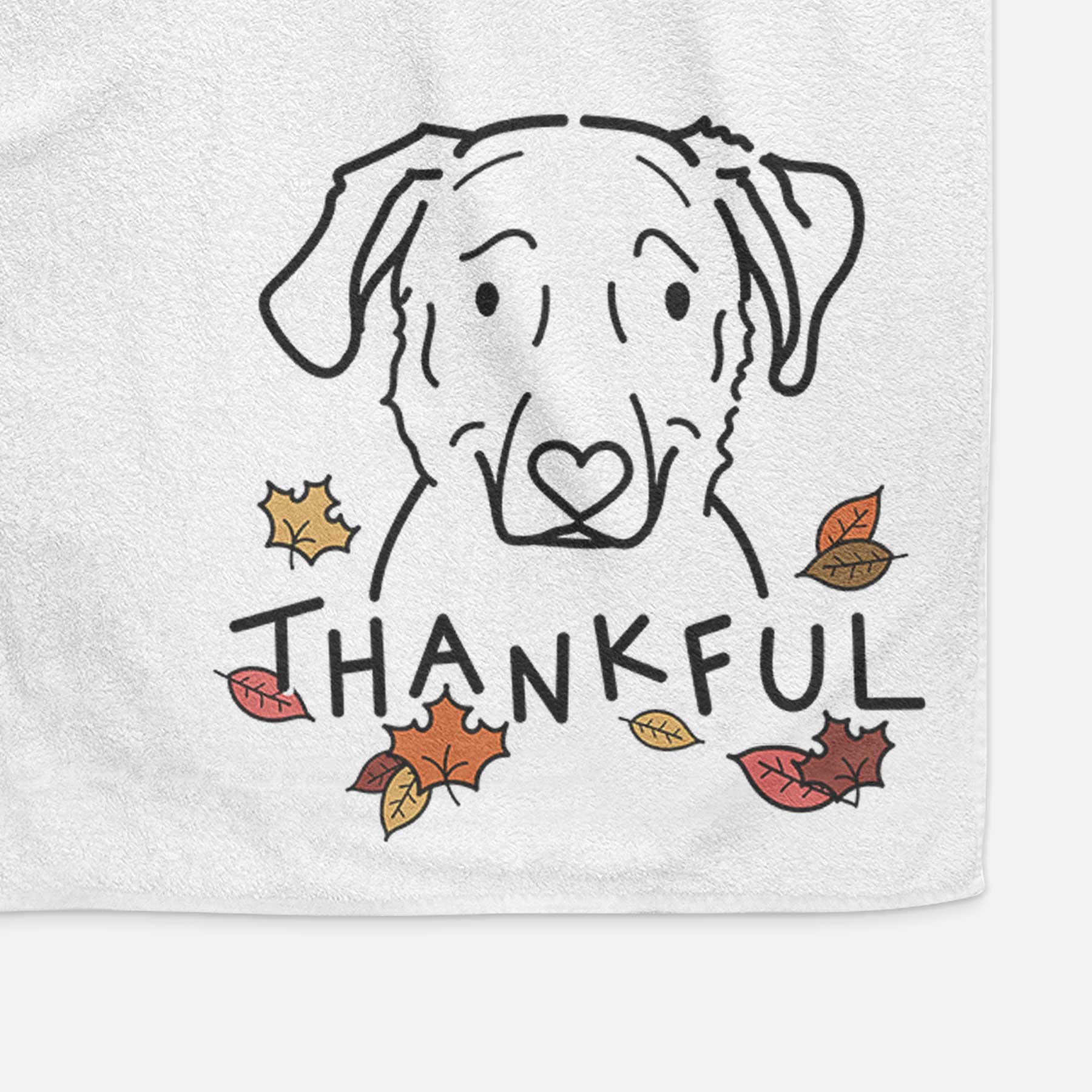 Thankful Golden Retriever Mix - Mitzi - Decorative Hand Towel