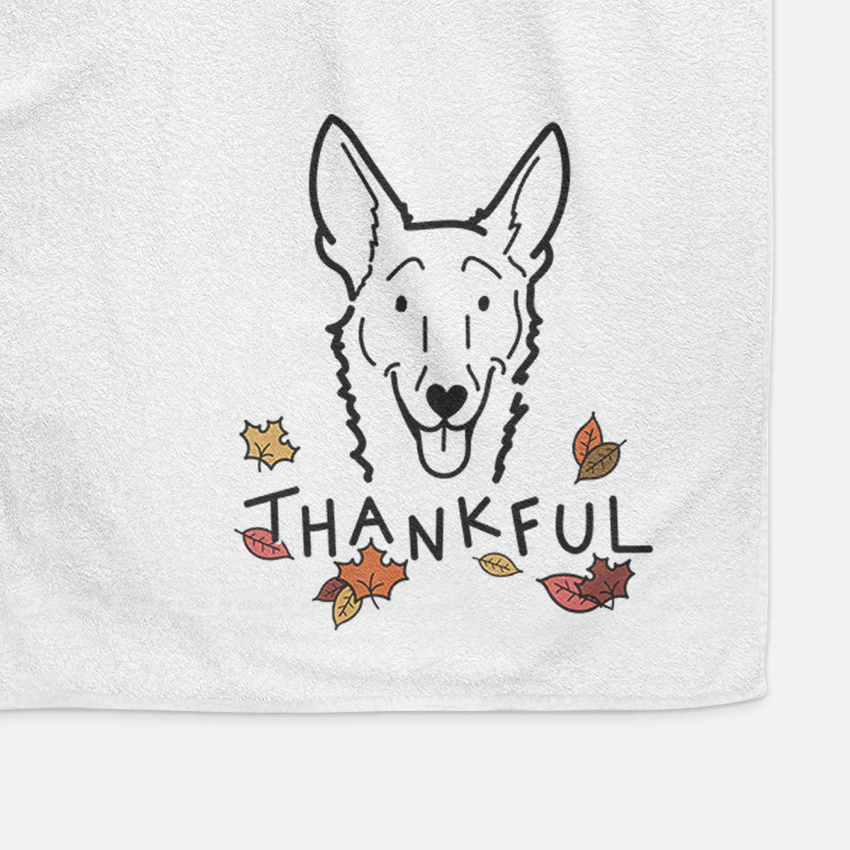 Thankful Carolina Dog - Mochi - Decorative Hand Towel