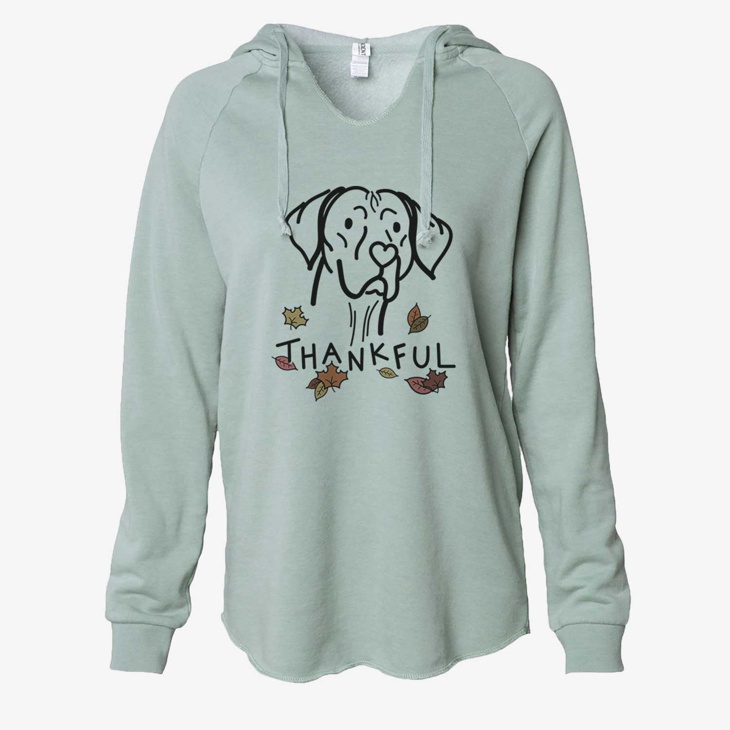 Thankful Vizsla - Moose - Cali Wave Hooded Sweatshirt