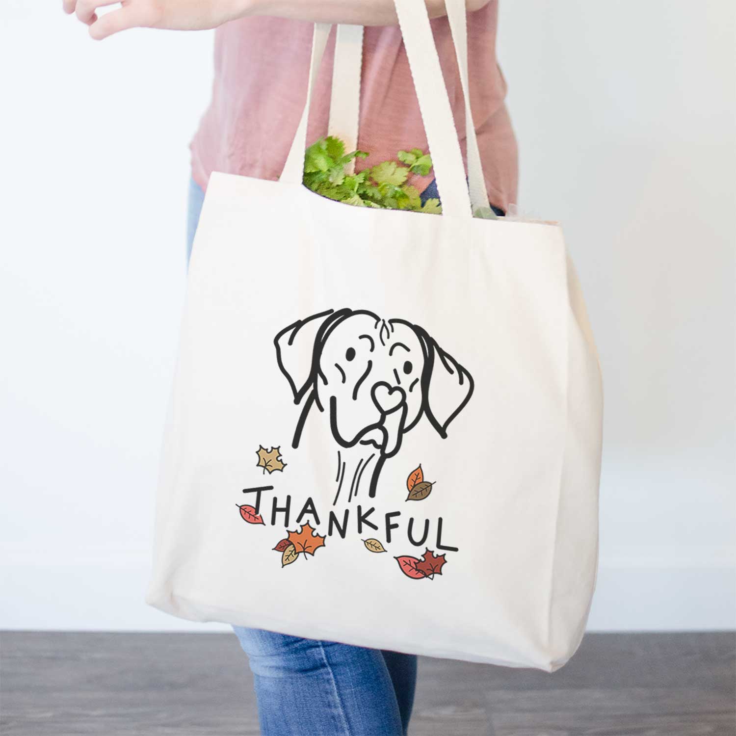 Thankful Vizsla - Moose - Tote Bag