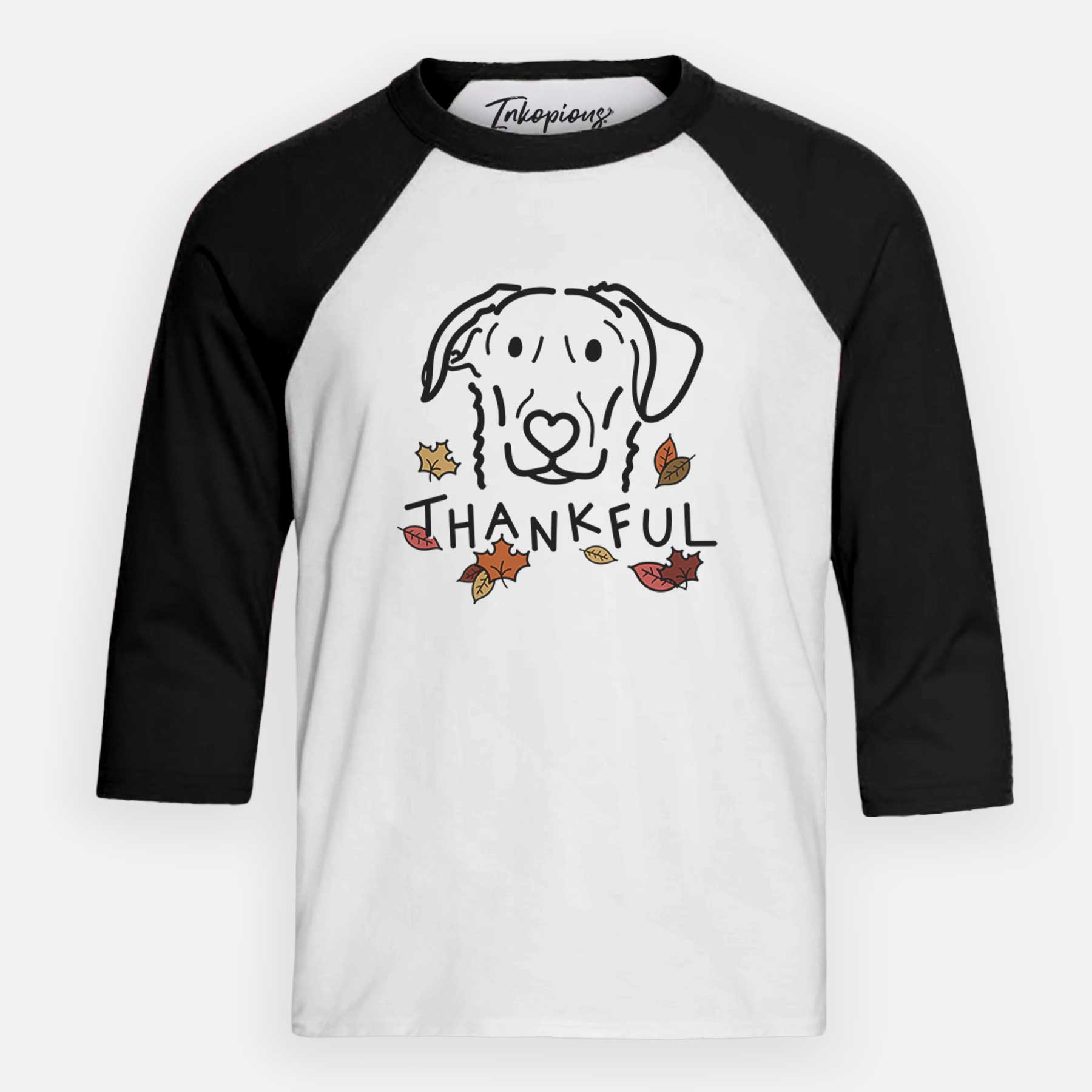 Thankful German Shepherd Mix - Morrison - Youth 3/4 Long Sleeve