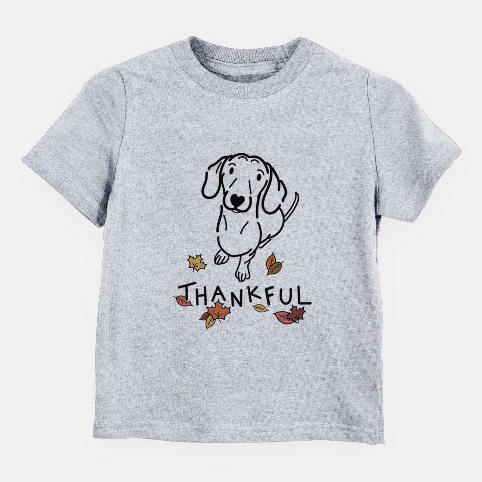 Thankful Dachshund - Moxie - Kids/Youth/Toddler Shirt