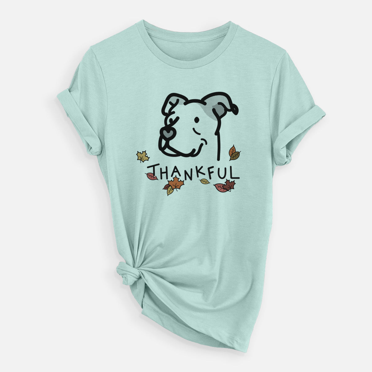 Thankful Pitbull Mix - Mr. Sir - Unisex Crewneck