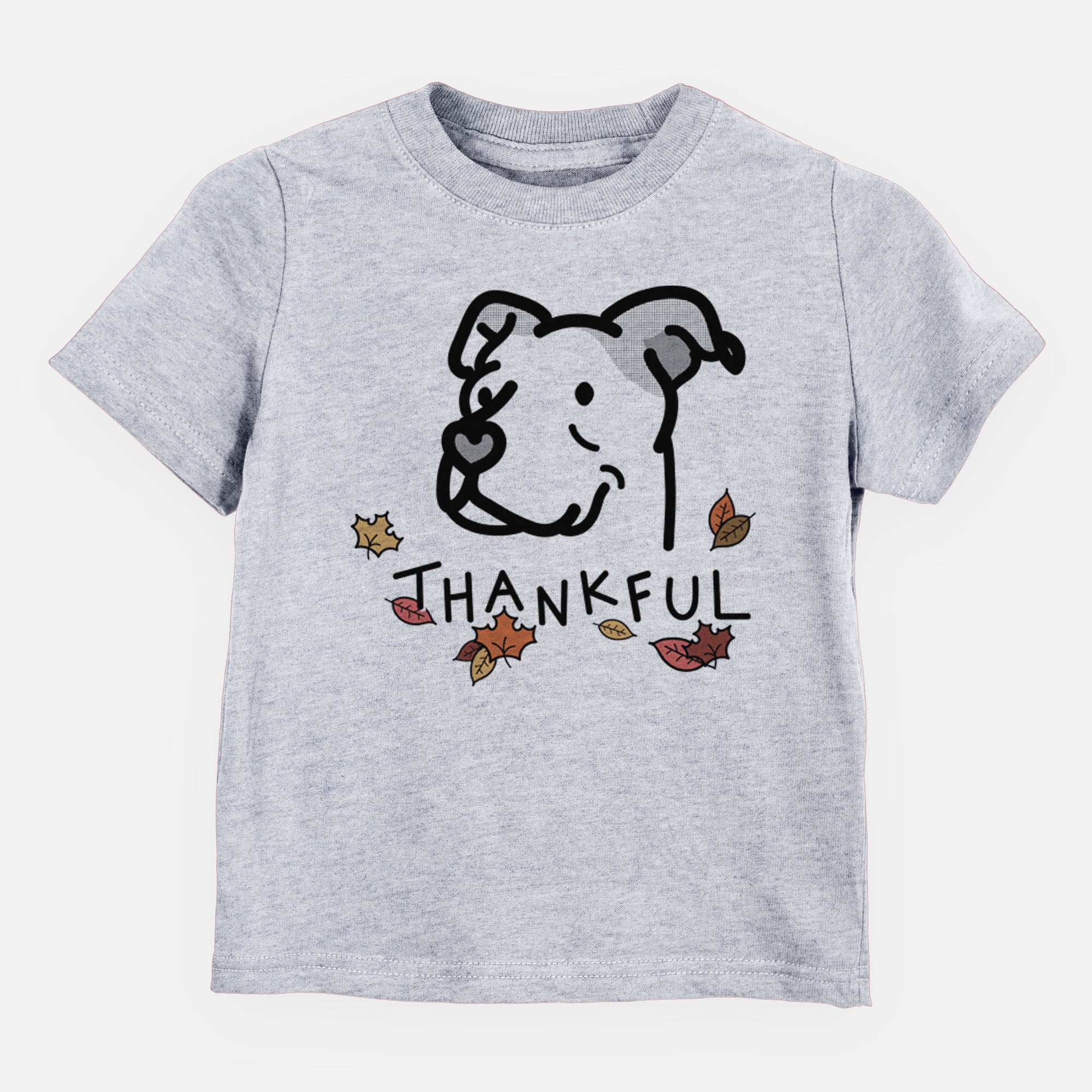 Thankful Pitbull Mix - Mr. Sir - Kids/Youth/Toddler Shirt