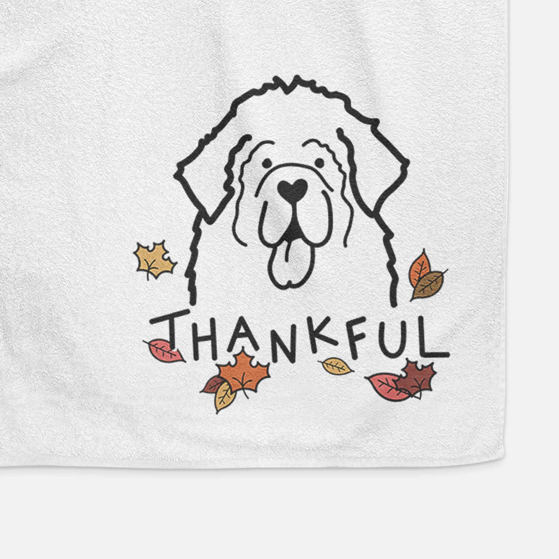 Thankful Newfoundland - Decorative Hand Towel