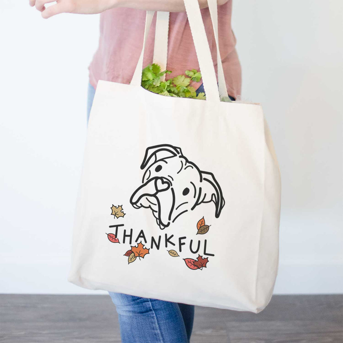 Thankful Boxer - Noodle - Tote Bag