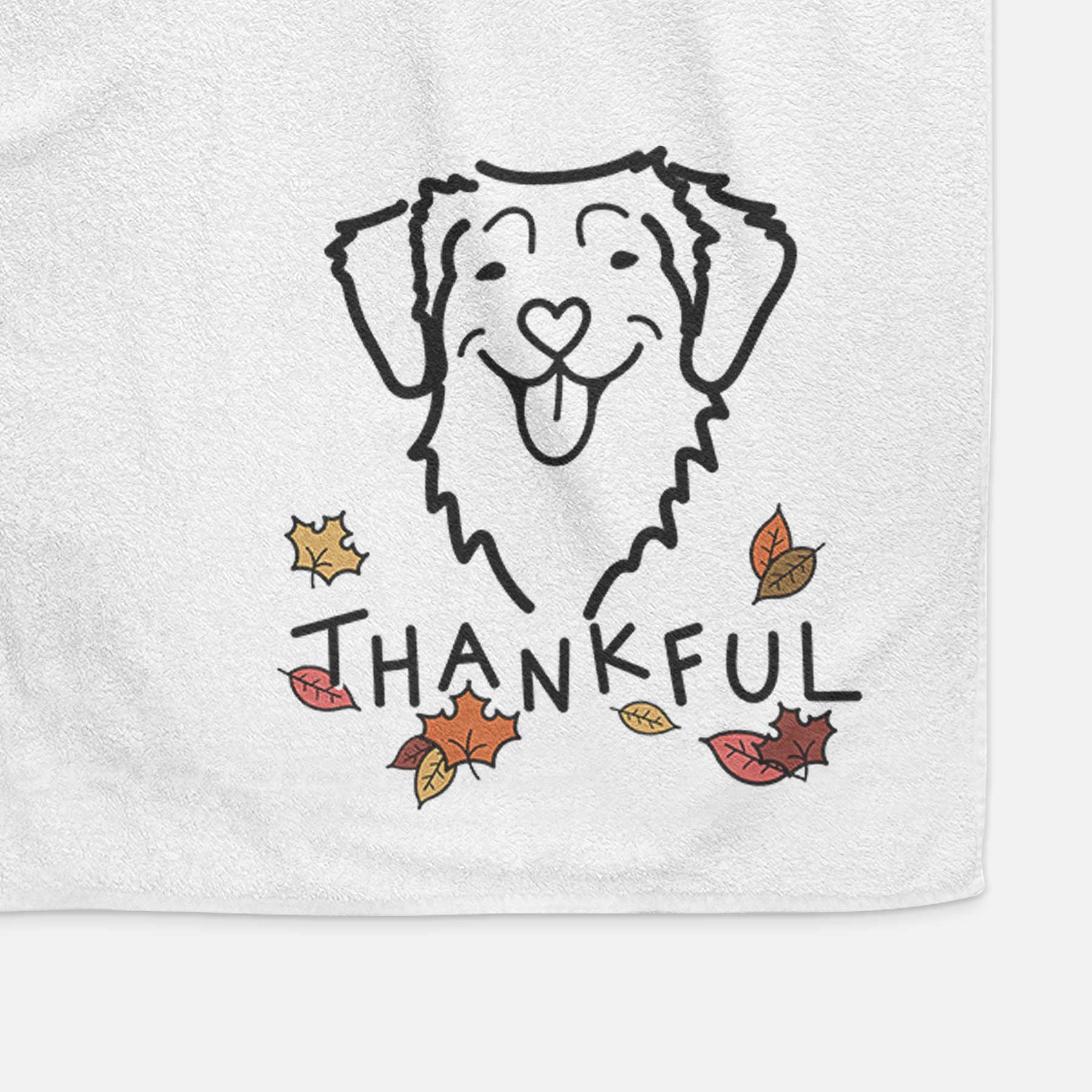 Thankful Nova Scotia Duck Tolling Retriever - Decorative Hand Towel