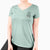 Thankful Akita - Women's V-neck Shirt