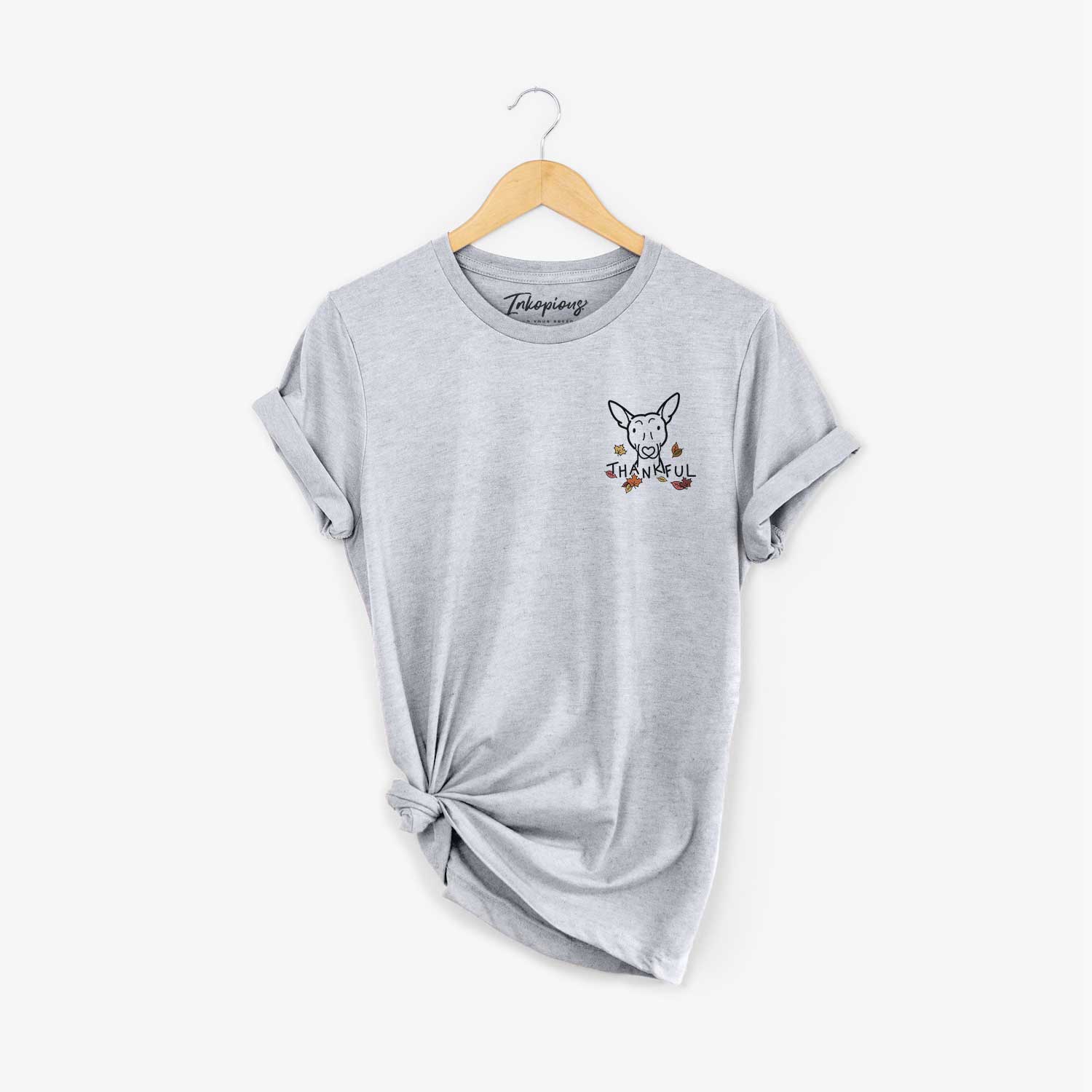 Thankful American Hairless Terrier - Unisex Crewneck