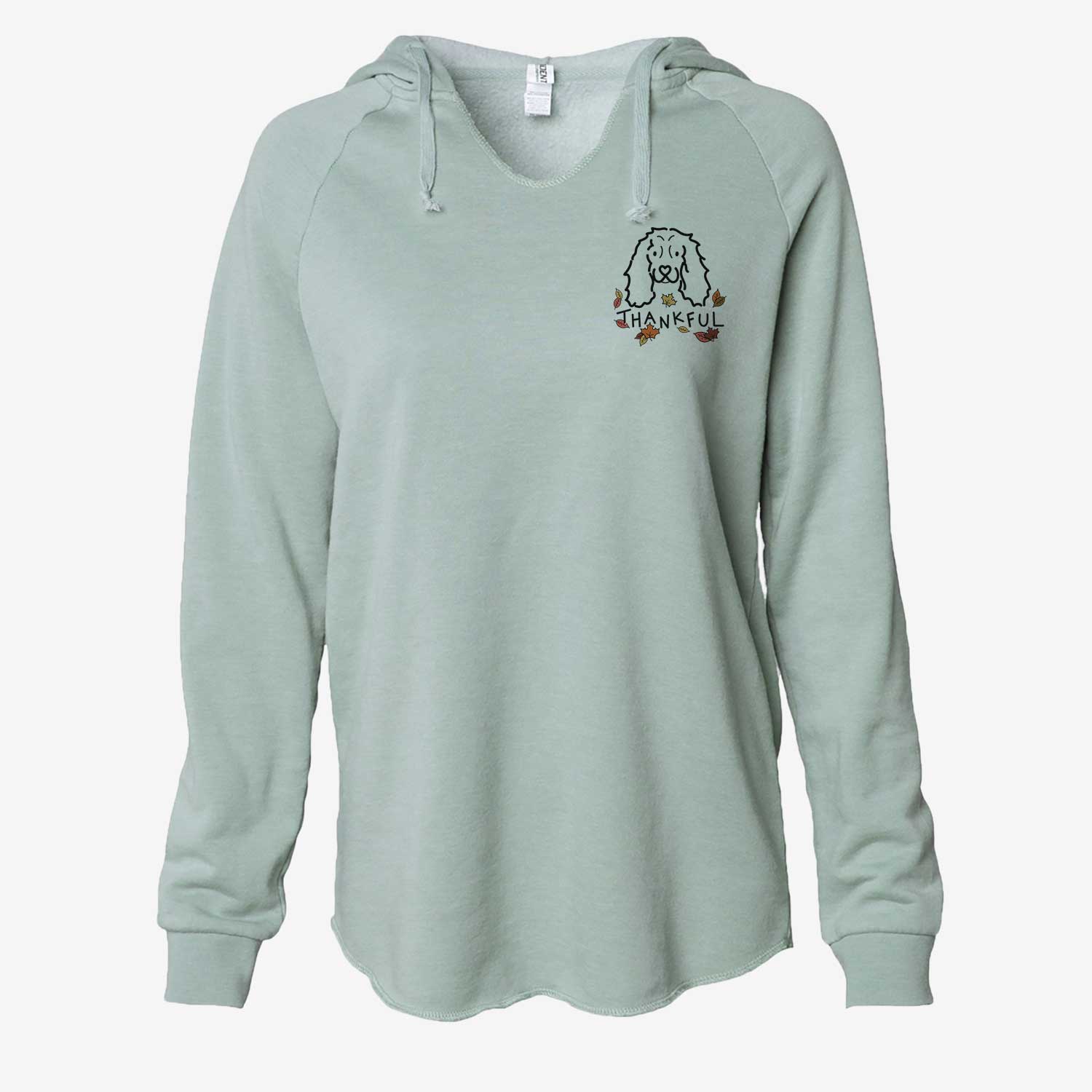 Thankful American Cocker Spaniel - Cali Wave Hooded Sweatshirt