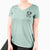 Thankful Dalmatian - Women's V-neck Shirt