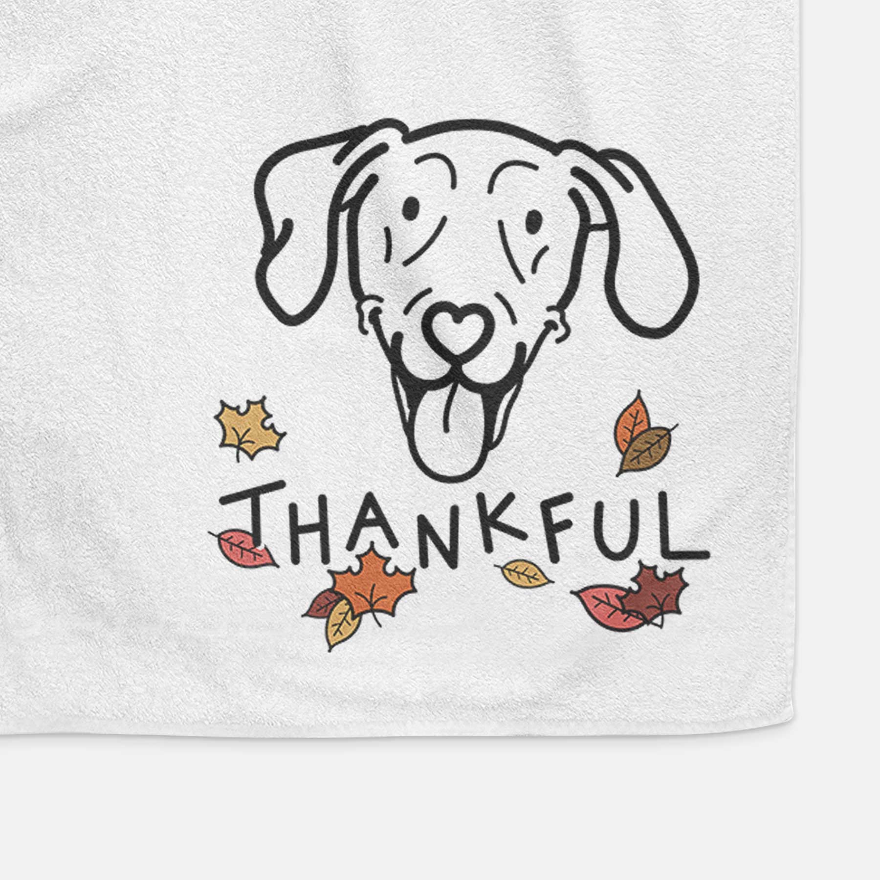 Thankful Weimaraner - Paco Lobo - Decorative Hand Towel