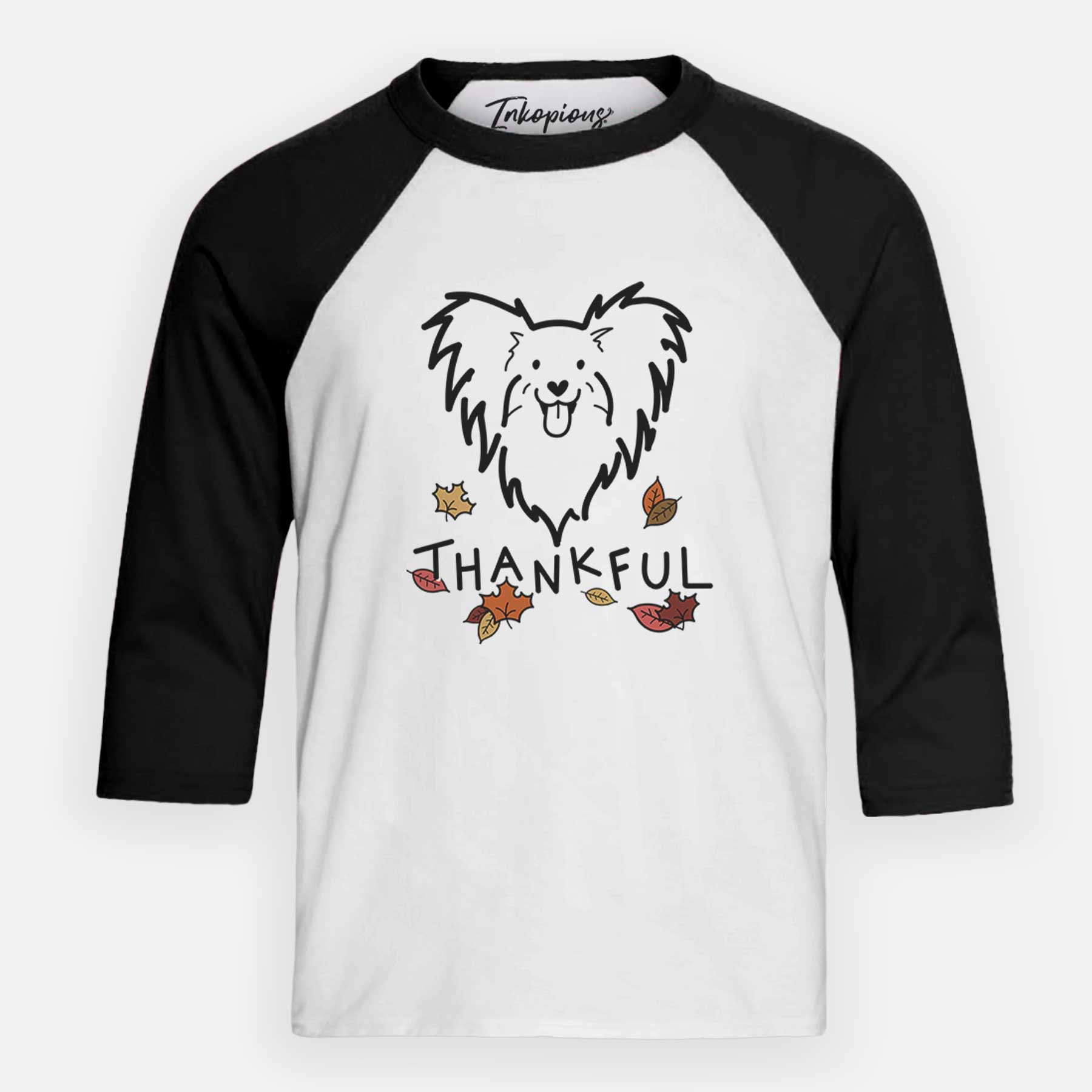 Thankful Papillon - Youth 3/4 Long Sleeve