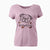 Thankful Pug - Pip - Women's V-neck Shirt