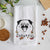 Thankful Pug - Decorative Hand Towel