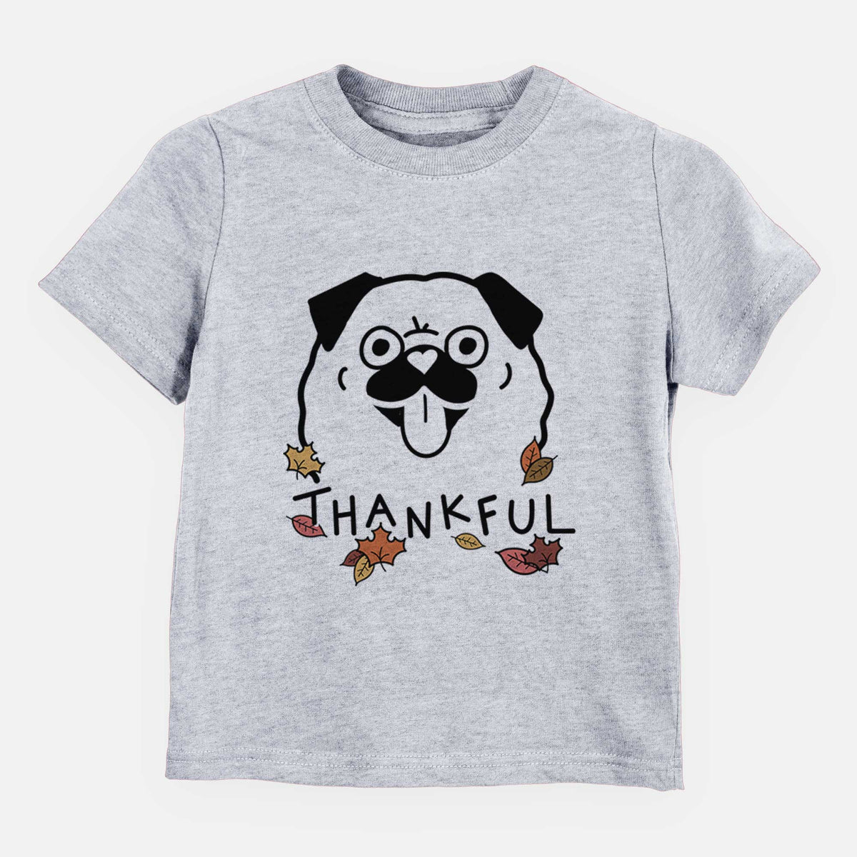 Thankful Pug - Kids/Youth/Toddler Shirt
