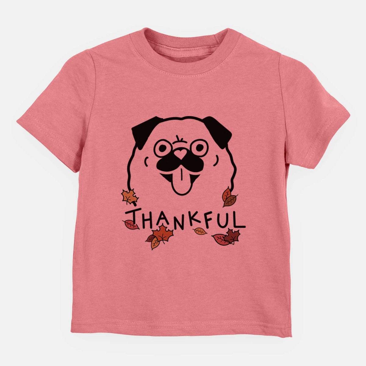 Thankful Pug - Kids/Youth/Toddler Shirt