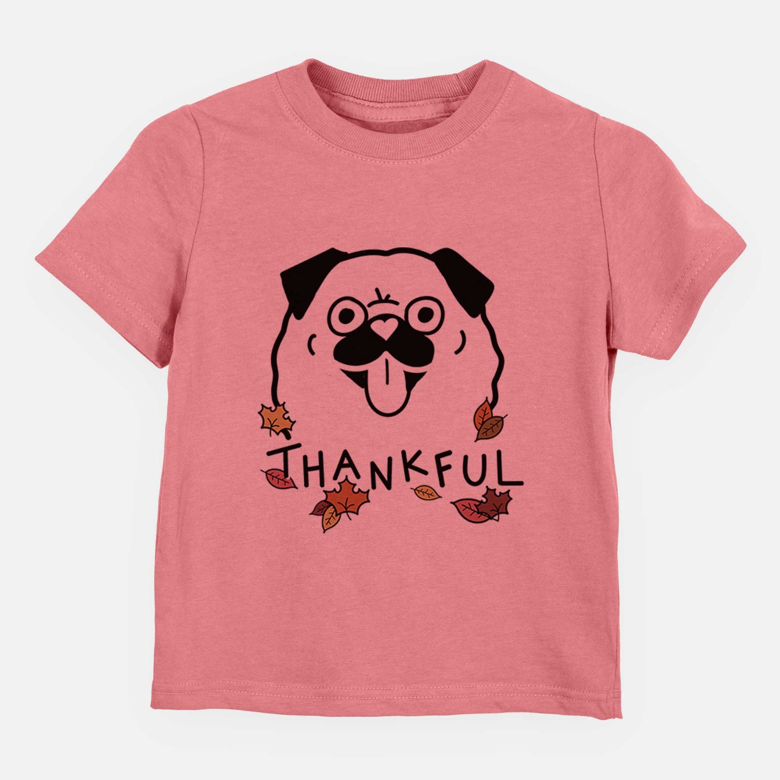 Thankful Pug - Kids/Youth/Toddler Shirt