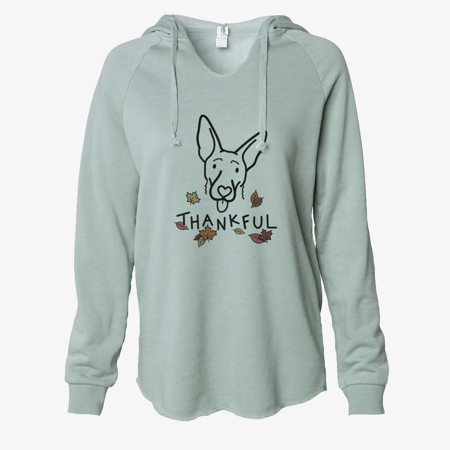 Thankful Shepherd Mix - Rosie - Cali Wave Hooded Sweatshirt