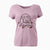 Thankful Bernedoodle - Ruby - Women's V-neck Shirt