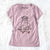 Thankful Pug - Rudy - Women's V-neck Shirt