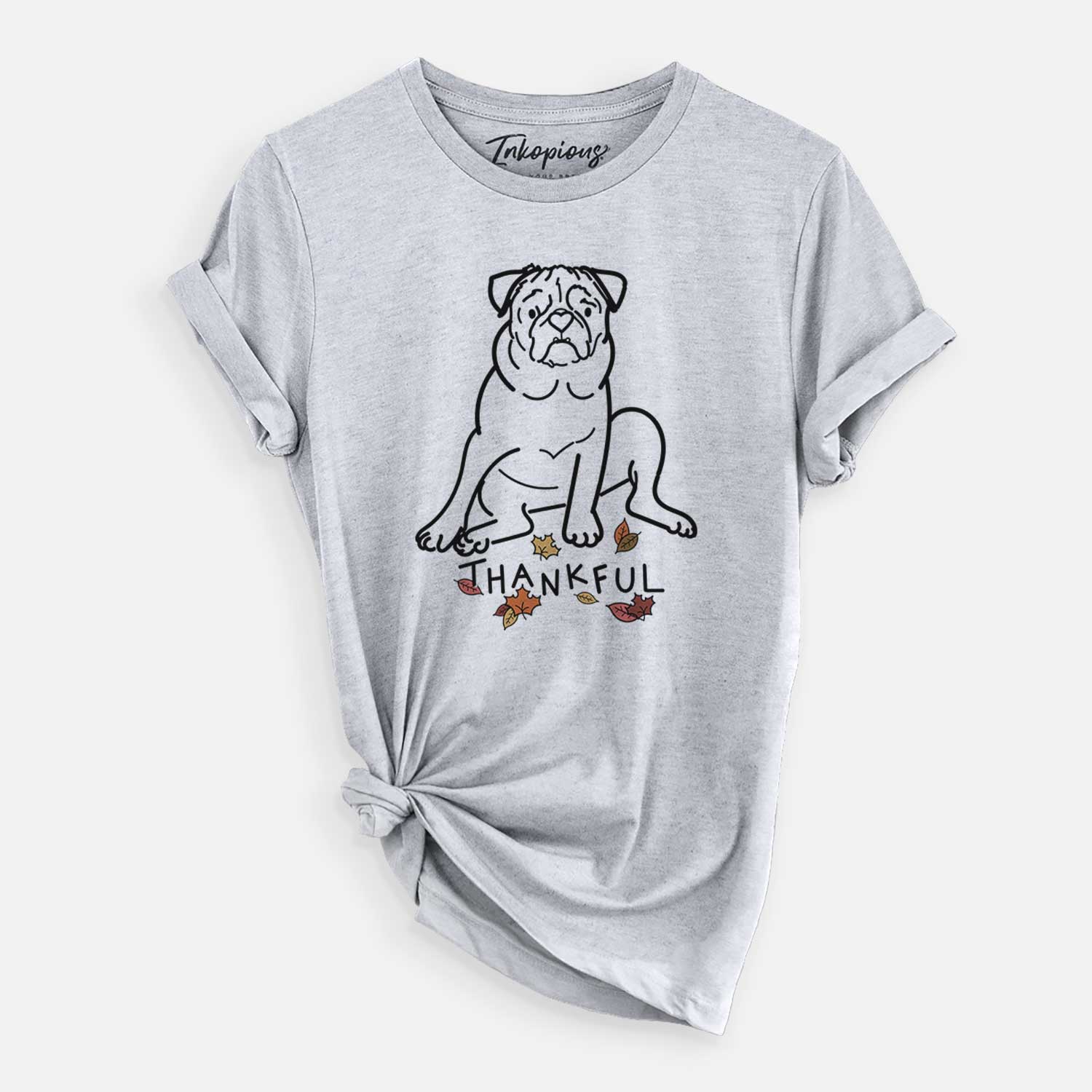 Thankful Pug - Rudy - Unisex Crewneck