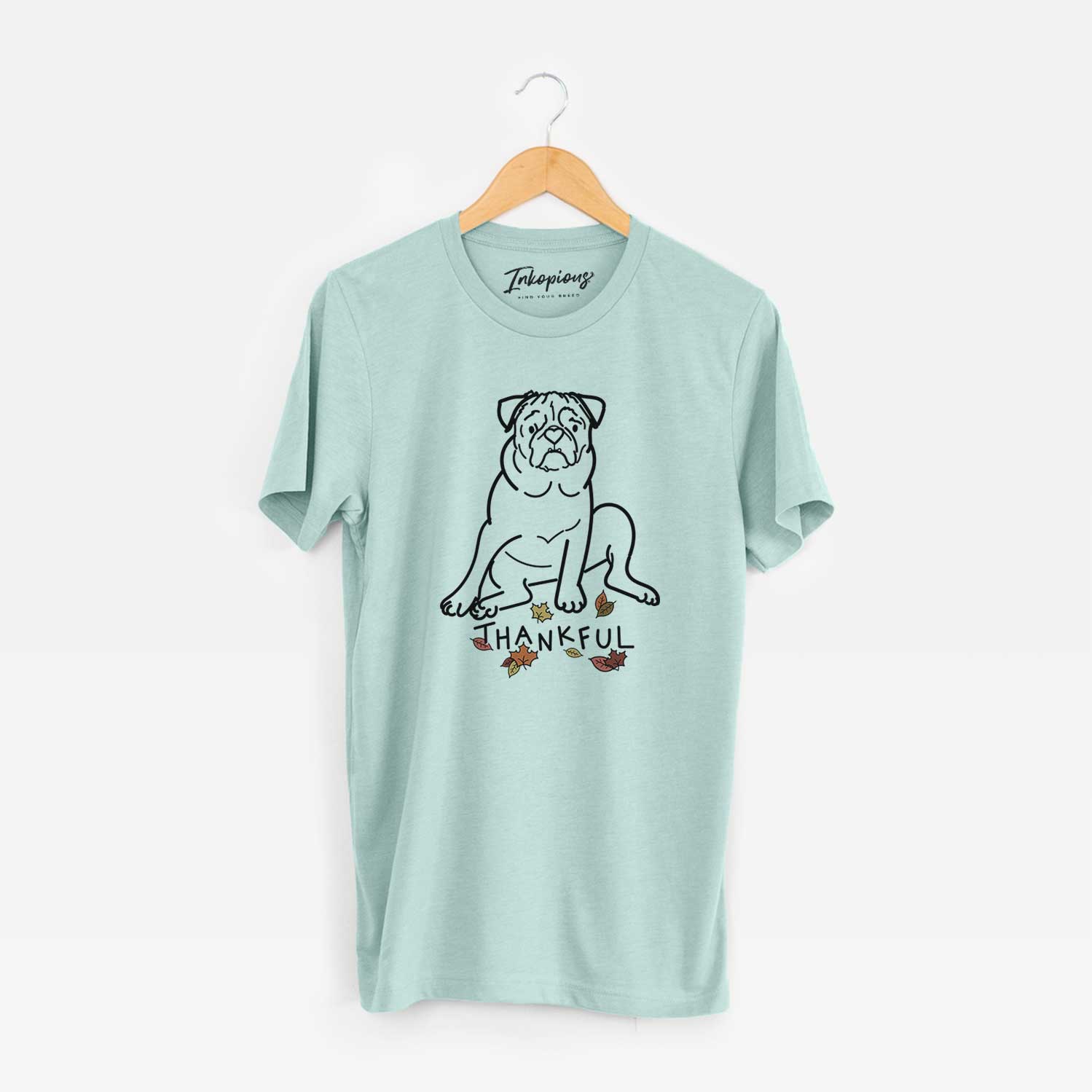 Thankful Pug - Rudy - Unisex Crewneck