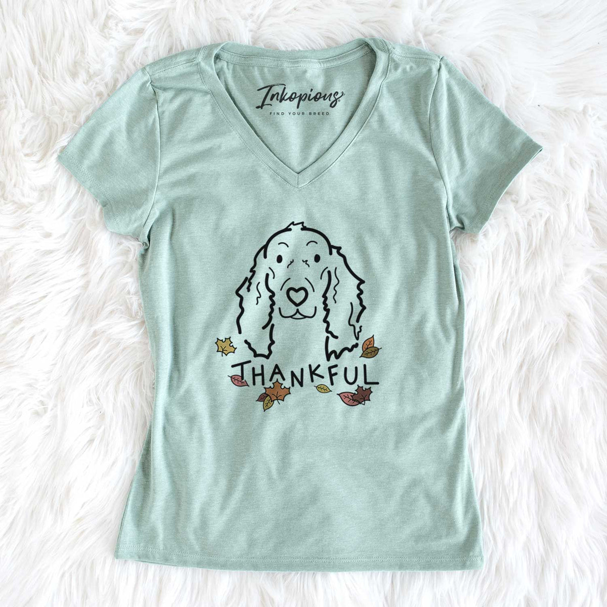 Thankful Irish Setter - Seven - Women&#39;s V-neck Shirt