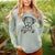 Thankful Pitbull Mix - Shadow - Cali Wave Hooded Sweatshirt