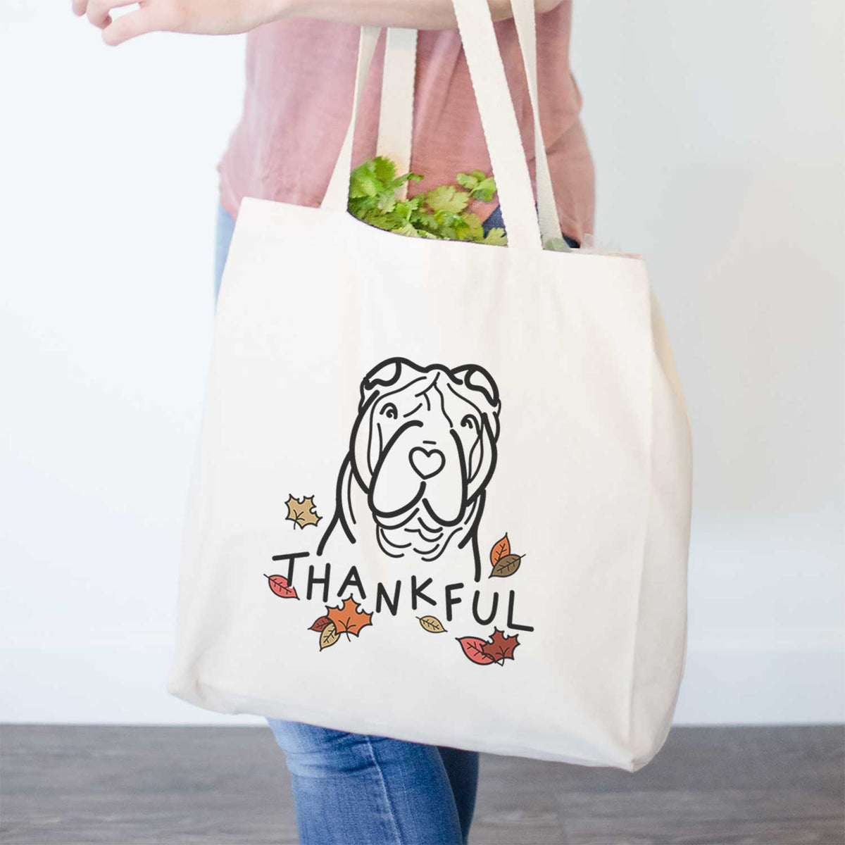 Thankful Shar Pei - Tote Bag