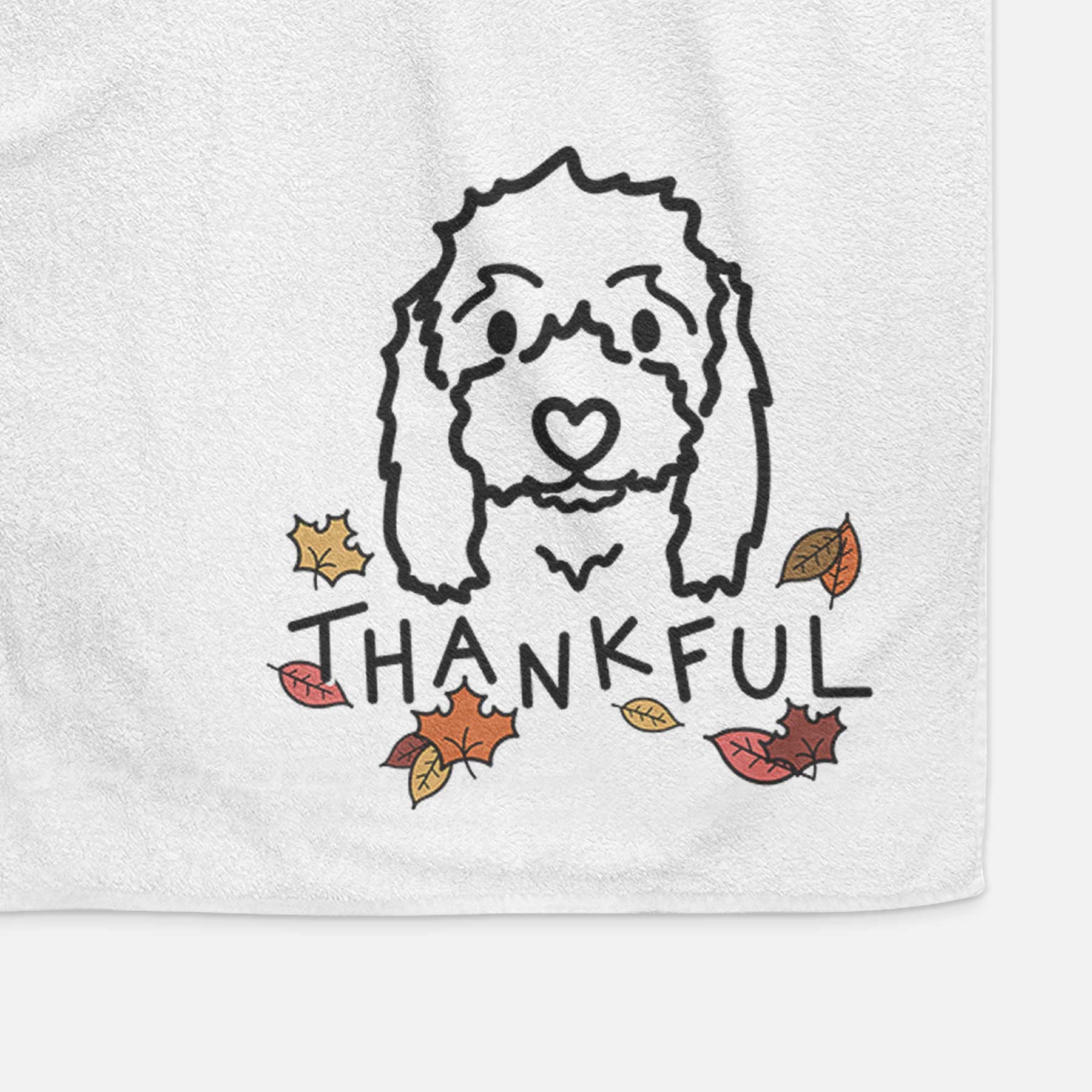 Thankful Coton de Tulear - Sophie - Decorative Hand Towel